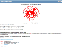 Tablet Screenshot of gruppocinofilovaresino.com